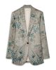 Forte forte forte_forte Le Bambou Secret Print Chevron Blazer - 5