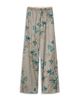 Forte forte forte_forte Le Bambou Secret Print Chevron Elasticated Pants - 5