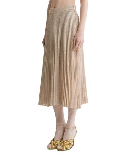 Forte forte forte_forte Rising Sun Soleil Plisse Skirt