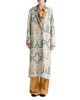 Forte forte forte_forte Samarcanda Jacquard Long Coat