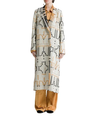 Forte forte forte_forte Samarcanda Jacquard Long Coat