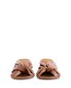 Forte forte forte_forte Women's Crossover Leather Block Heel Sandals - 4