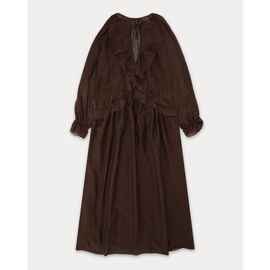 Fortela Fortela Ange Cotton Silk Caftan Dress