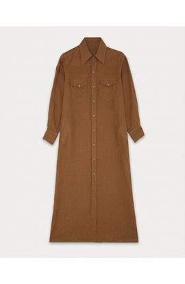 Fortela Fortela Arley Linen Shirt Dress