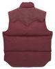 Fortela Fortela Down Vest with Suede Yoke - 2