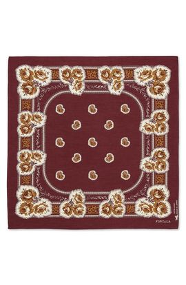 Fortela Fortela Floral Print Cotton Bandana