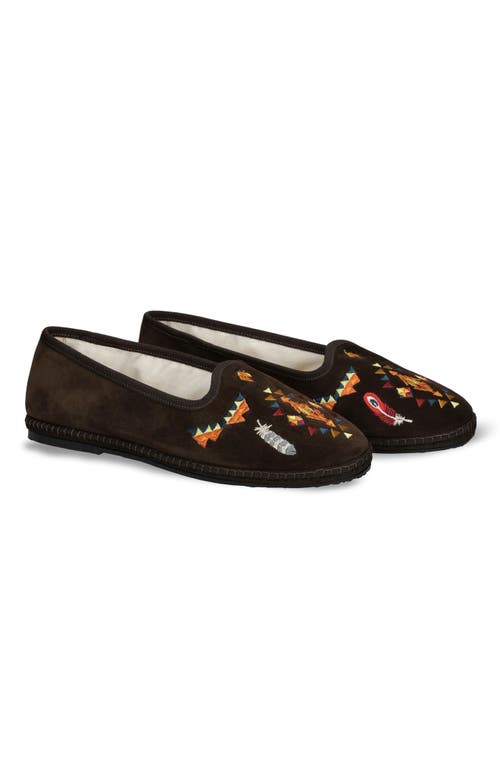 Fortela Fortela Frutate Friulane Suede Leather Embroidery