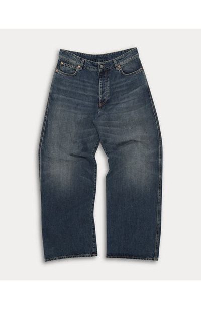 Fortela Fortela Jaron Denim Low Wide Leg Pants