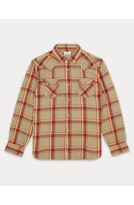 Fortela Fortela Josh Tartan Texan Check Shirt