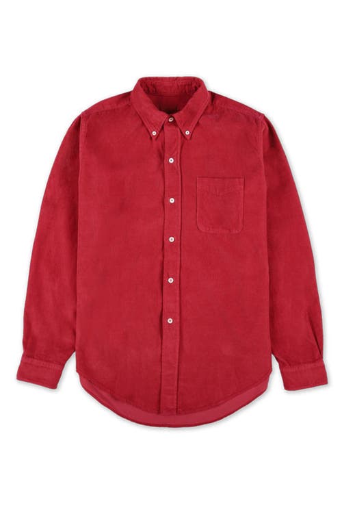 Fortela Fortela King Corduroy Button Down Shirt