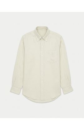 Fortela Fortela King Linen Striped Shirt