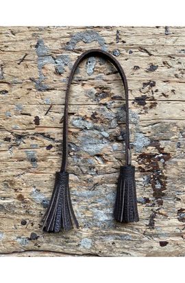 Fortela Fortela Leather Tassel Keychain