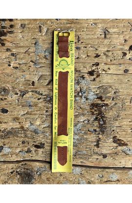 Fortela Fortela Lion Rust Cotton Strap
