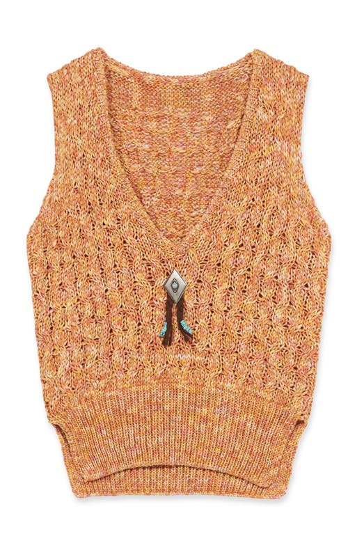 Fortela - Lizzy Melange Cotton Knit Vest
