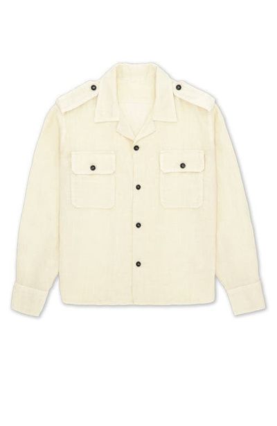 Fortela Fortela Military Linen Shirt