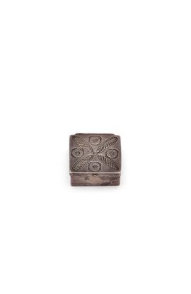 Fortela Fortela Mini Floral Engraved Box