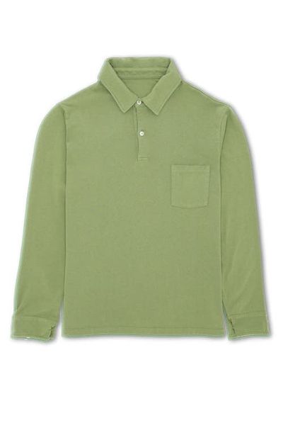 Fortela Fortela Missouril Long Sleeve Cotton Polo