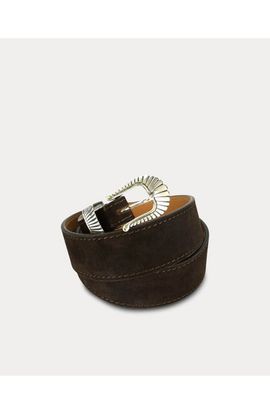Fortela Fortela Nevada Silver Buckle Belt