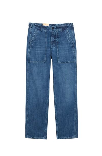Fortela Fortela Newfatigue Custom Wash Denim Pants