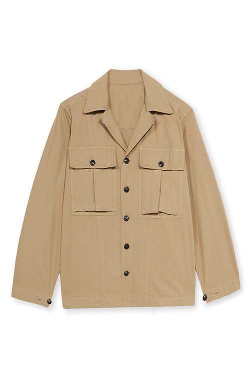 Fortela Fortela Oversize Cotton Twill Shirt
