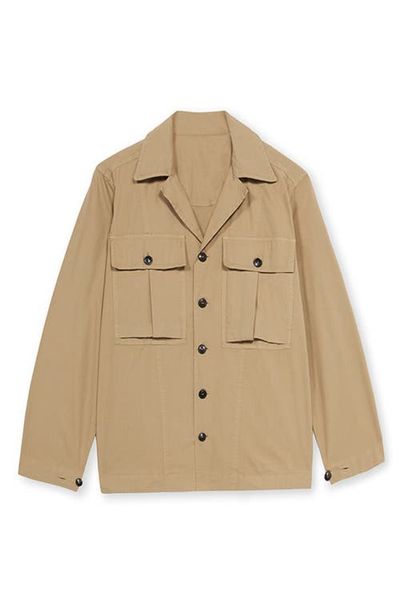 Fortela Fortela Oversize Cotton Twill Shirt