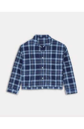 Fortela Fortela Peter Vichy Check Cotton Overshirt