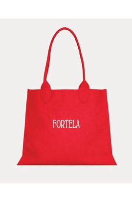 Fortela Fortela Rookbag Cotton Logo Handbag