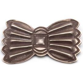 Fortela Fortela Silver Fan Motif Pin 
