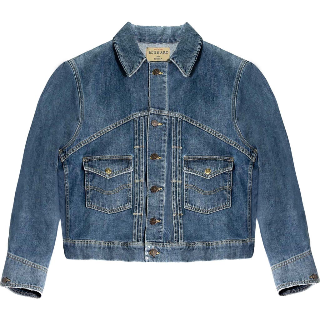 Fortela Fortela Stone Wash Denim Jacket 