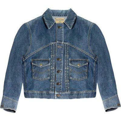 Fortela Fortela Stone Wash Denim Jacket 