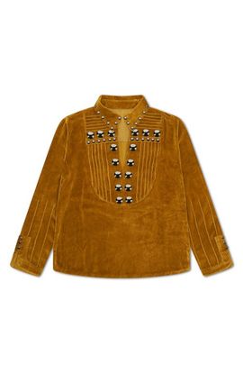 Fortela Fortela Studded Velvet Shirt