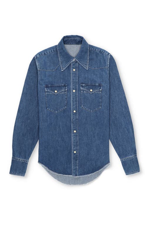 Fortela Fortela Yellowstone Stone Wash Denim Shirt