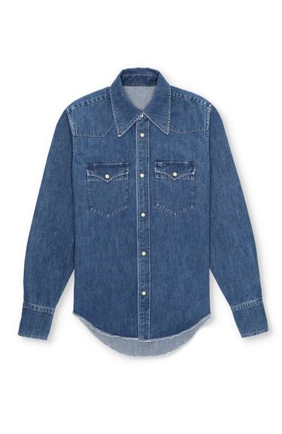 Fortela Fortela Yellowstone Stone Wash Denim Shirt