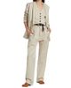 Fortela Women's Blaire Relaxed Cotton Blazer - 2