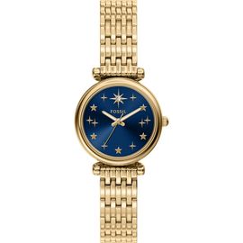 Fossil Fossil Carlie Star Sunray Dial Bracelet Watch, 28mm