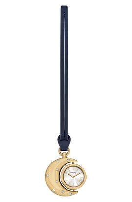 Fossil Fossil Crescent Moon Watch Bag Charm