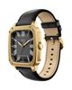 Fossil Fossil Crosby Three-Hand Black Leather Watch, 42mm x 30mm - 3