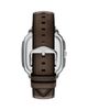 Fossil Fossil Crosby Three-Hand Brown Leather Watch, 42mm x 30mm - 2