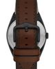 Fossil Fossil Everett Skeleton Leather Strap Watch, 42mm - 3