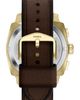Fossil Fossil Machine Chronograph Goldtone Leather Strap Watch, 44mm - 3
