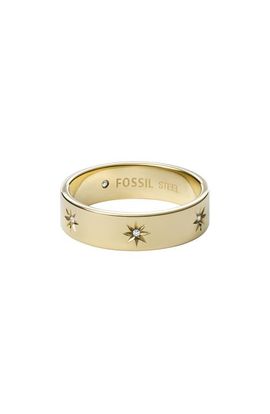 Fossil Fossil Sadie Cubic Zirconia Band Ring