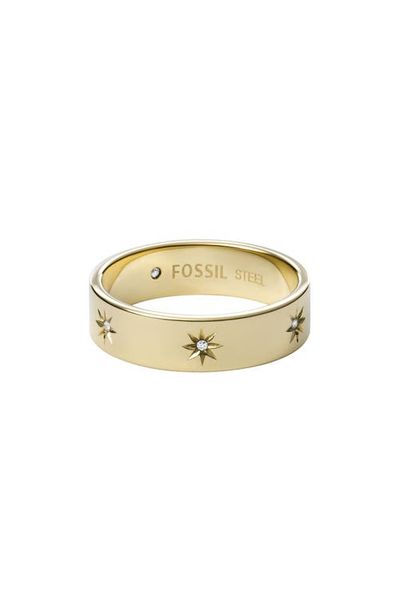 Fossil Fossil Sadie Cubic Zirconia Band Ring