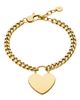 Fossil Fossil Sutton Heart Charm Chain Bracelet - 1