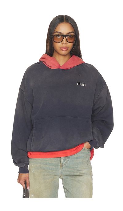 Found Found Distressed Logo Hoodie