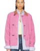 Found Found Fireman Clasp Cotton Twill Jacket - 1