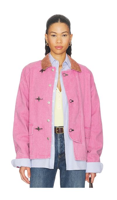 Found Found Fireman Clasp Cotton Twill Jacket