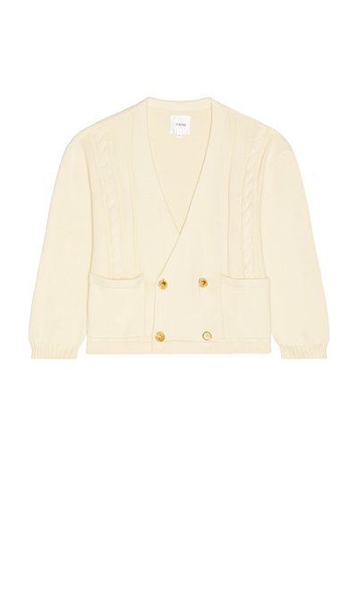 Found Found Found Double Breasted Cable Knit Cardigan