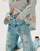 Found Found Hand Art Jeans - 1