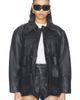 Found Found Hand Embroidered Leather Fringe Jacket - 1