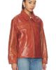 Found Found Marlboro Sun Faded Leather Racer Jacket - 2